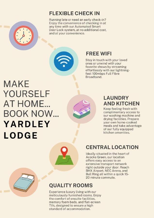 Yardley Lodge เบอร์มิงแฮม ภายนอก รูปภาพ